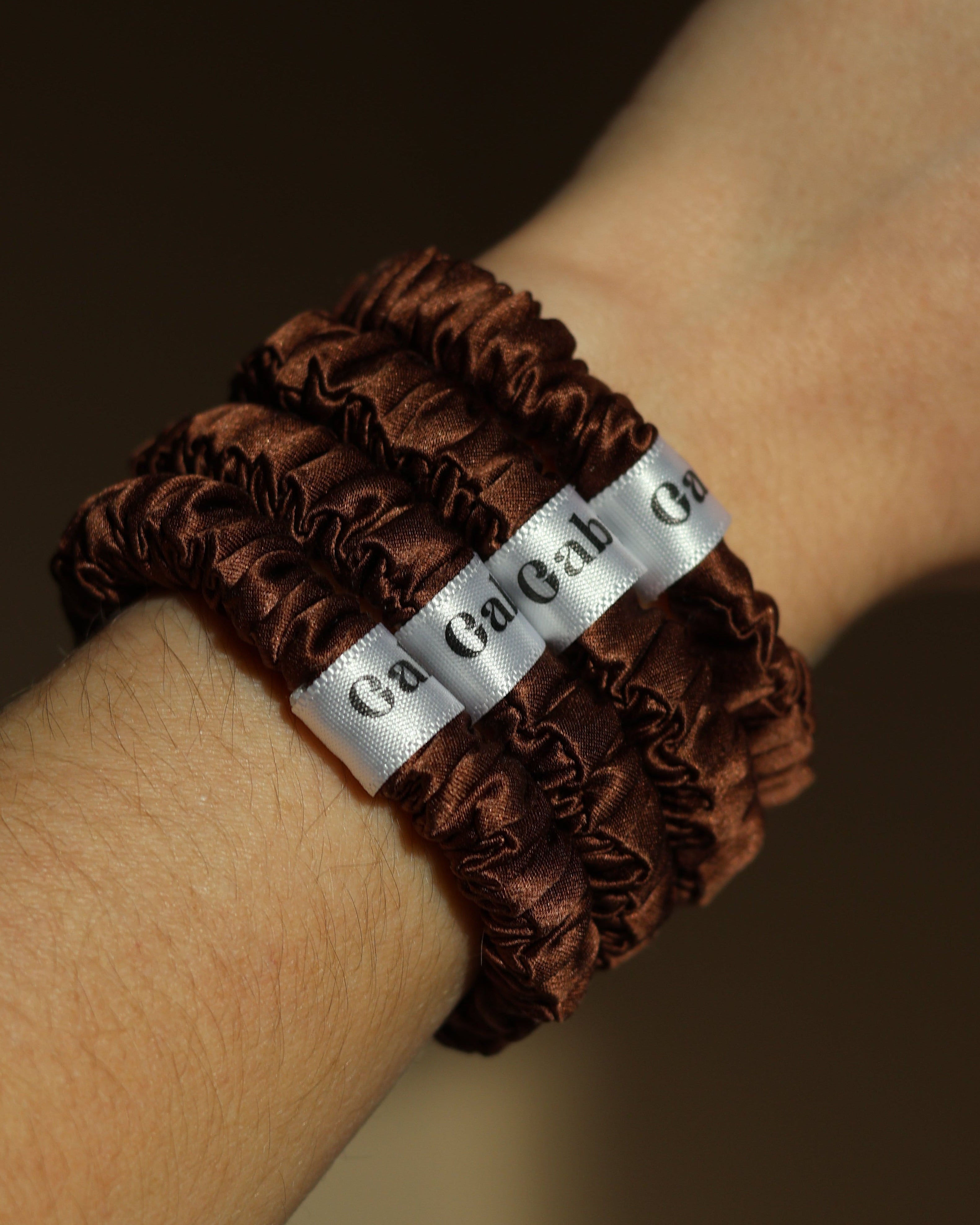 Mulberry Silk Scrunchie Classic