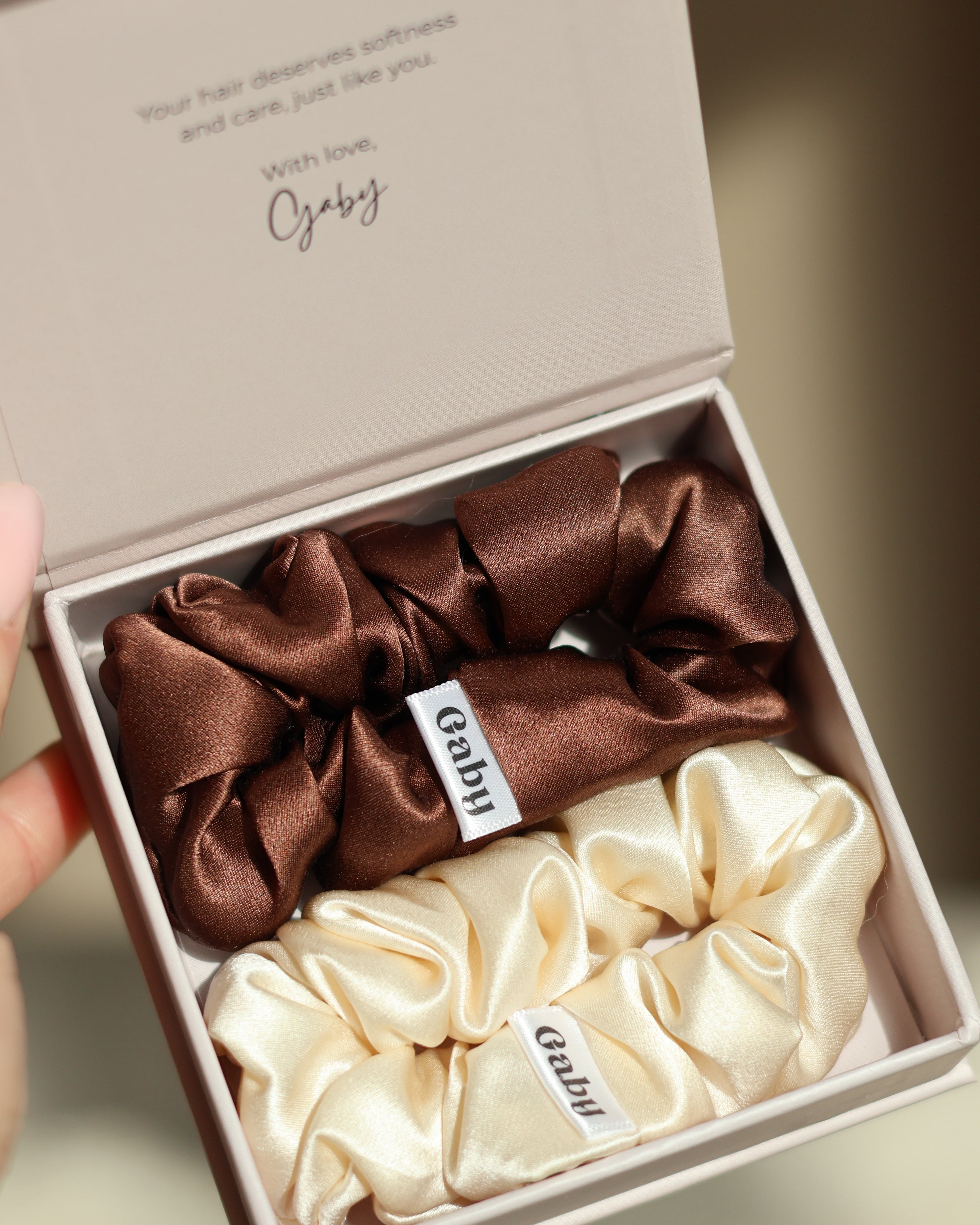 Mulberry Silk Scrunchies Grande