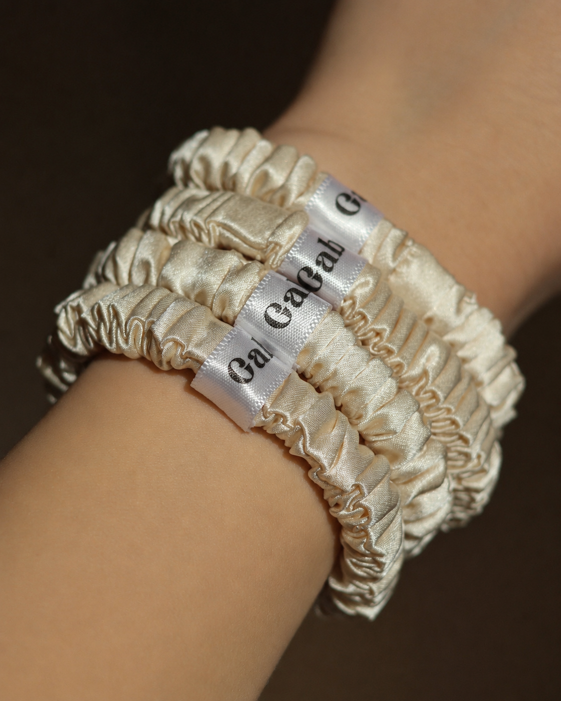 Mulberry Silk Scrunchie Classic