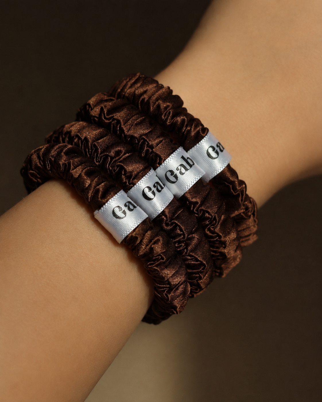 Mulberry Silk Scrunchie Classic
