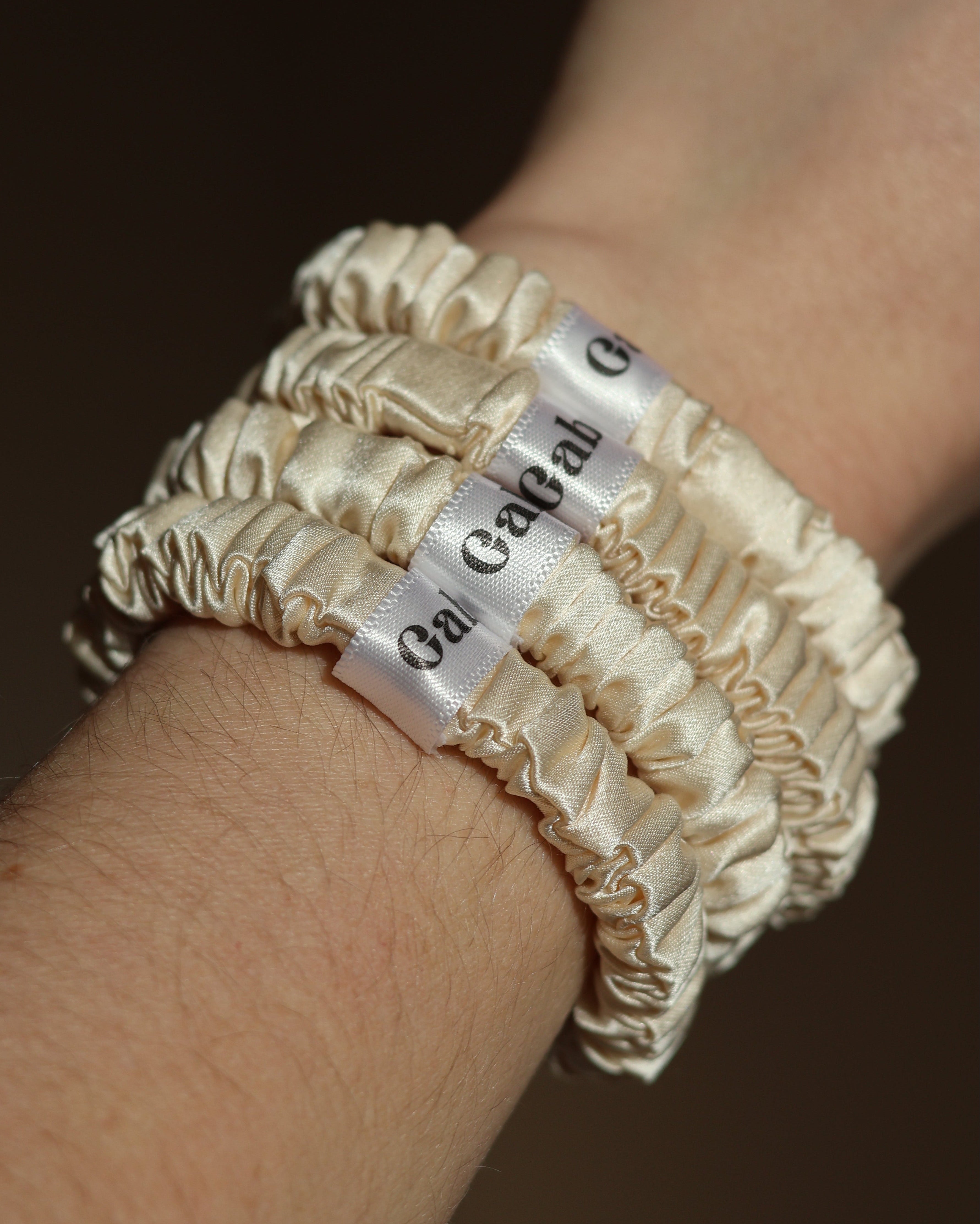 Mulberry Silk Scrunchie Classic